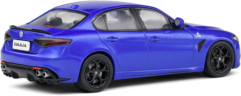 Solido Modellauto Maßstab 1:43 Alfa Romeo Giulia Quadrifoglio blau 2019 S4313104