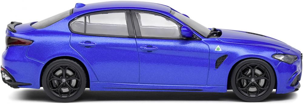 Solido Modellauto Maßstab 1:43 Alfa Romeo Giulia Quadrifoglio blau 2019 S4313104