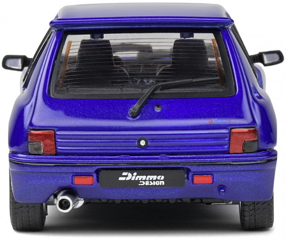 Solido Modellauto Maßstab 1:43 Peugeot 205 Dimma Rallye blau 1989 S4310803