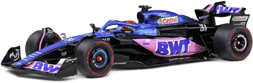 Solido Modellauto Maßstab 1:43 Alpine Formel 1 A523 Ocon #31 Monaco GP 2023 S4317701