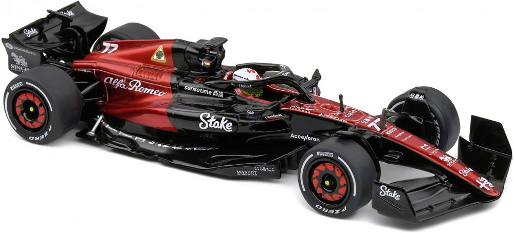 Solido Modellauto Maßstab 1:43 Alfa Romeo Formel 1 Team C43 Bahrein GP 2023 rot S4317901