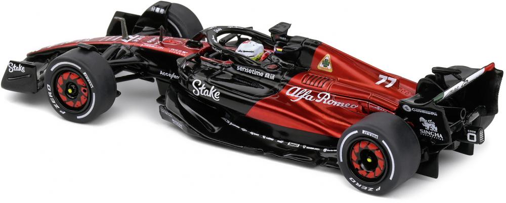 Solido Modellauto Maßstab 1:43 Alfa Romeo Formel 1 Team C43 Bahrein GP 2023 rot S4317901