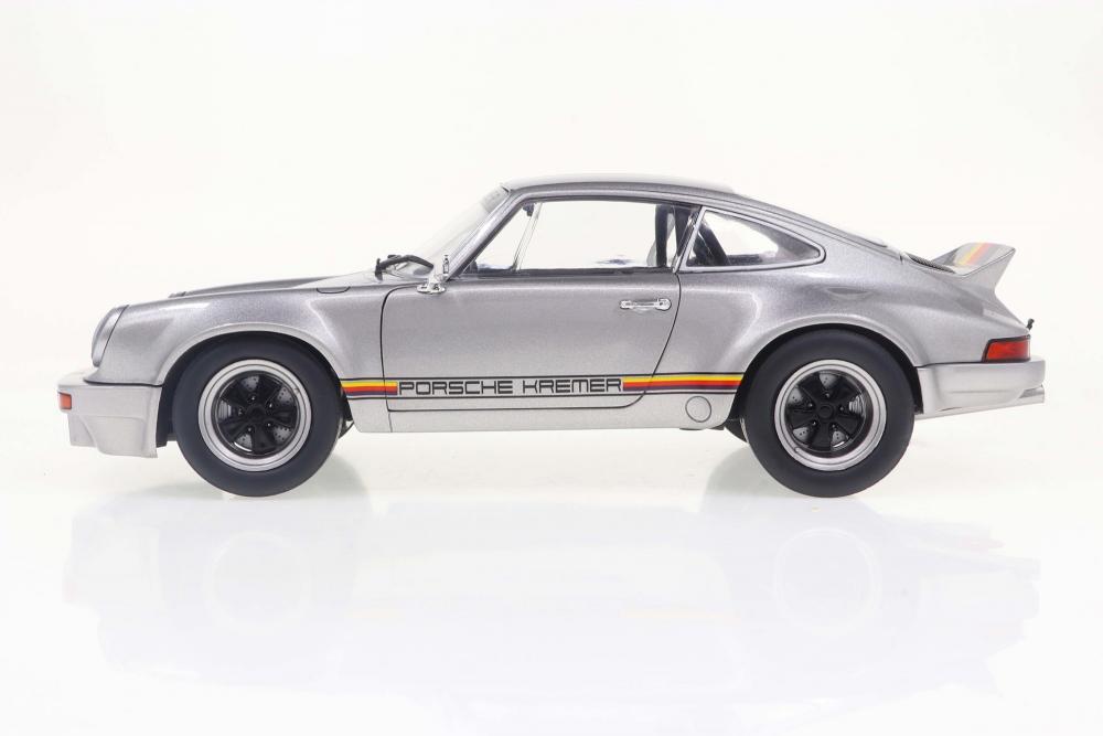 Solido Modellauto Maßstab 1:18 Porsche 911 RSR Kremer 1973 silber S1801120