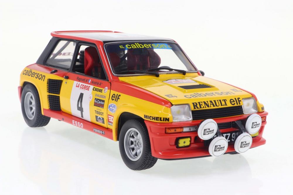 Solido Modellauto Maßstab 1:18 Renault 5 Turbo 1980 #4 gelb S1801314