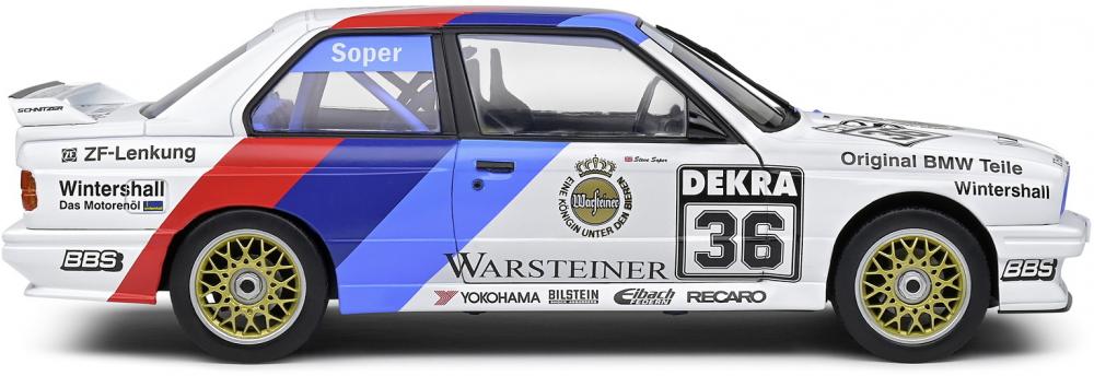 Solido Modellauto Maßstab 1:18 BMW E30 M3 #36 weiß 1989 S1801524