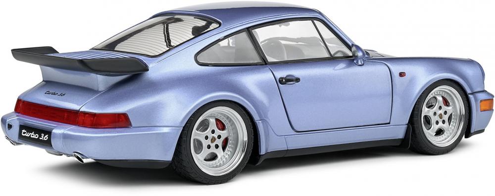 Solido Modellauto Maßstab 1:18 Porsche 911 (964) Turbo blau 1990 S1803408