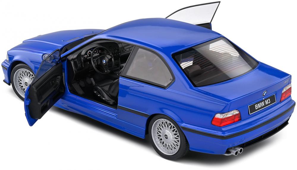 Solido Modellauto Maßstab 1:18 BMW E36 M3 Coupe 1996 blau S1803912