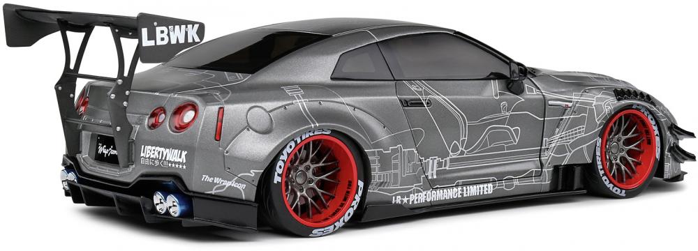 Solido Modellauto Maßstab 1:18 Nissan GT-R (R35) 2020 schwarz S1805810