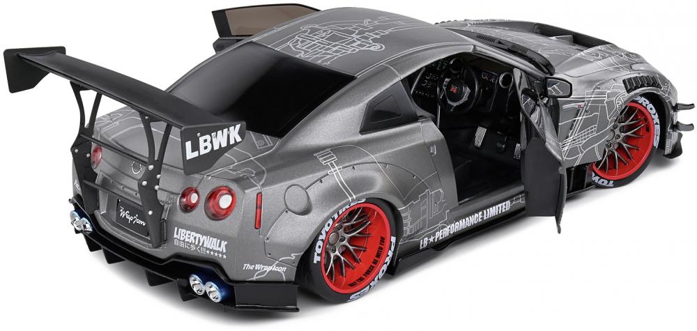 Solido Modellauto Maßstab 1:18 Nissan GT-R (R35) 2020 schwarz S1805810