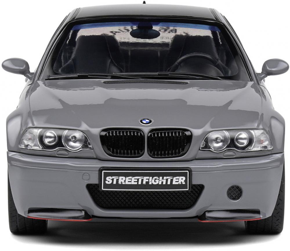 Solido Modellauto Maßstab 1:18 BMW E46 M3 Coupe 2000 grau S1806508