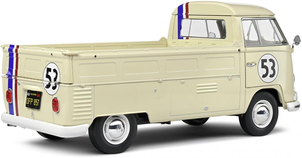 Solido Modellauto Maßstab 1:18 VW Volkswagen T1 Pick up beige 1950 Racer 53 S1806708