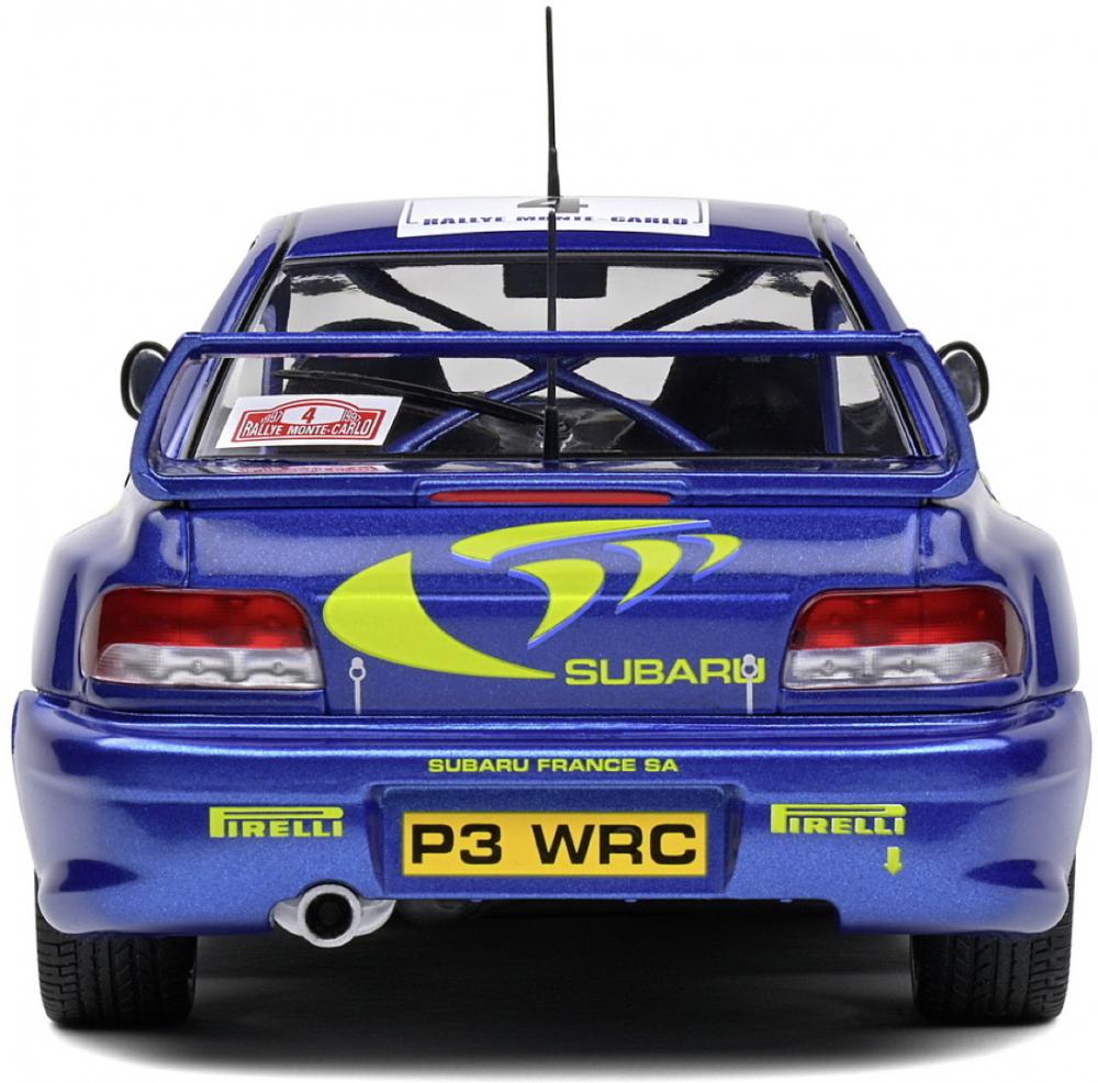 Solido Modellauto Maßstab 1:18 Subaru Impreza 22B #4 blau 1997 S1807405