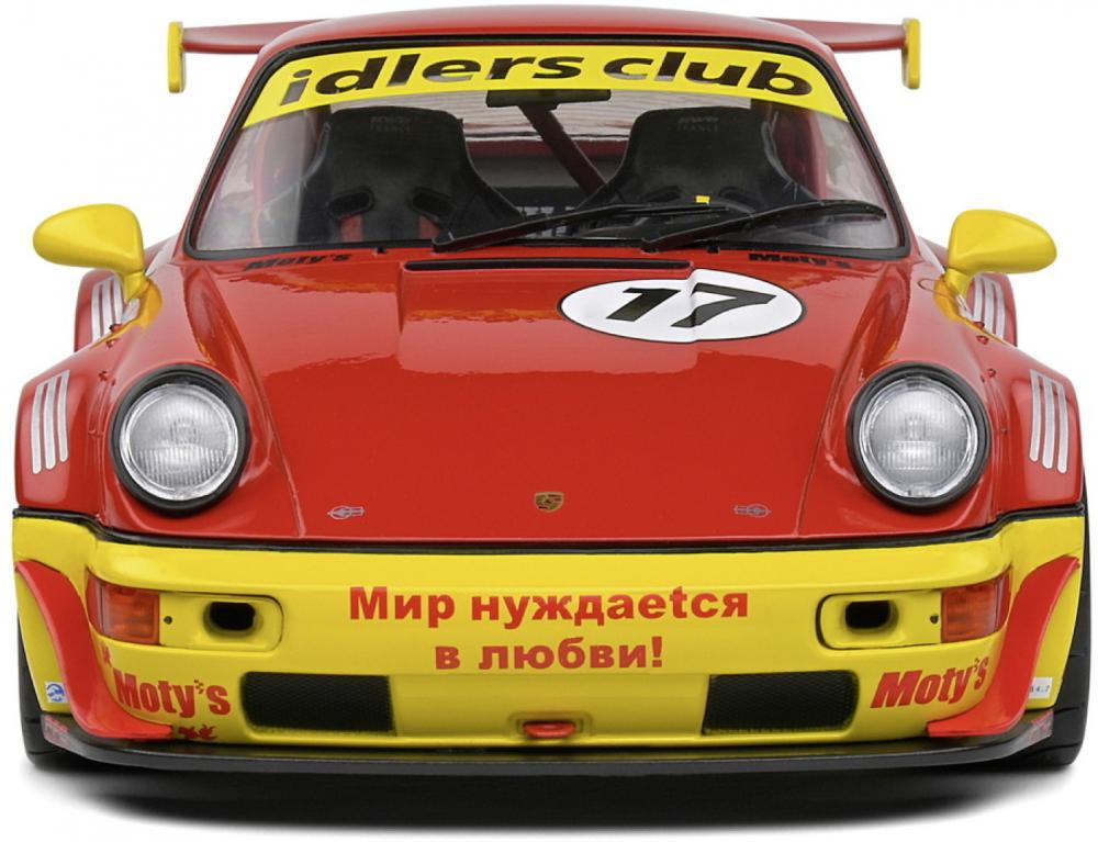 Solido Modellauto Maßstab 1:18 Porsche RWB Bodykit Maty's Idlers 2016 rot S1807509