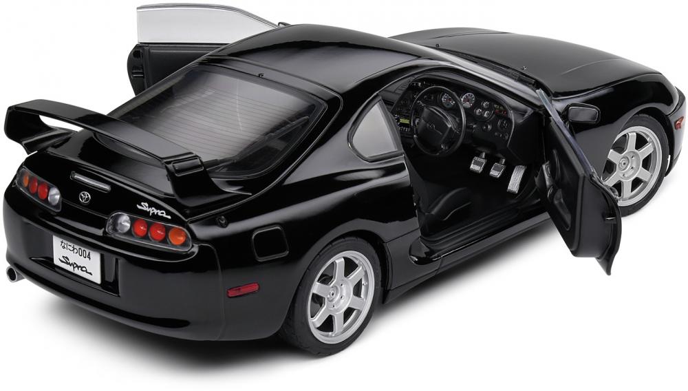 Solido Modellauto Maßstab 1:18 Toyota Supra MK4 (A80) schwarz 1993 S1807606