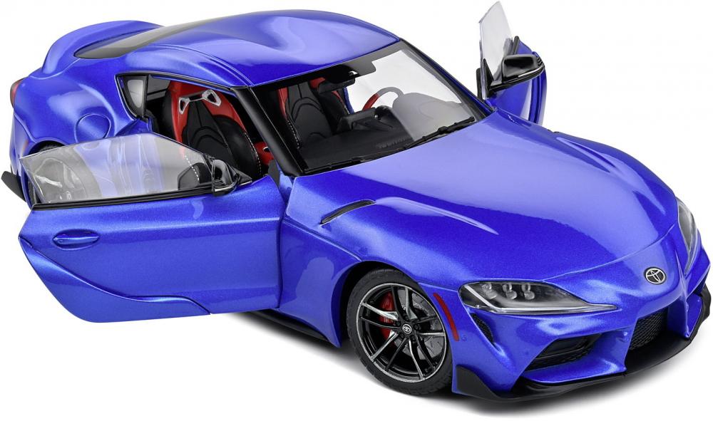 Solido Modellauto Maßstab 1:18 Toyota GR Supra blau 2021 S1809003