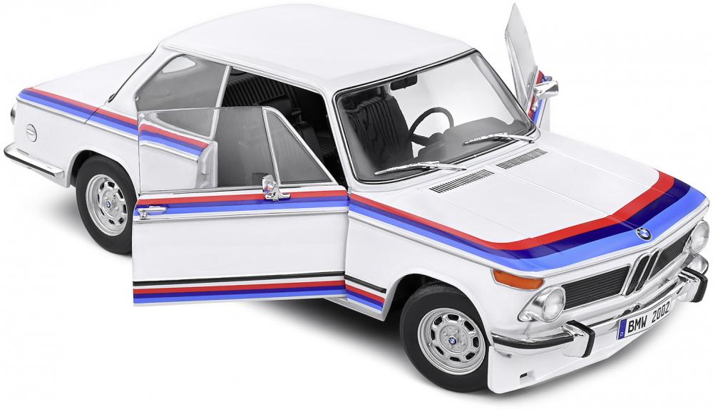 Solido Modellauto Maßstab 1:18 BMW 202 TII Turbo Evocation weiß 1971 S1808602