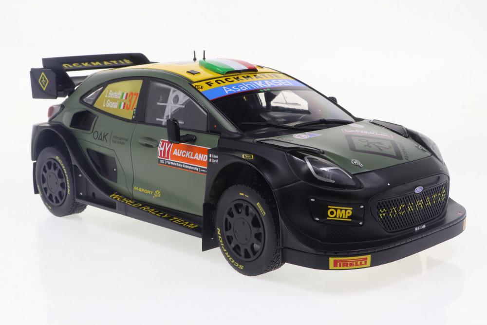 Solido Modellauto Maßstab 1:18 Ford Puma Rally 1 2022 #7 schwarz S1809505