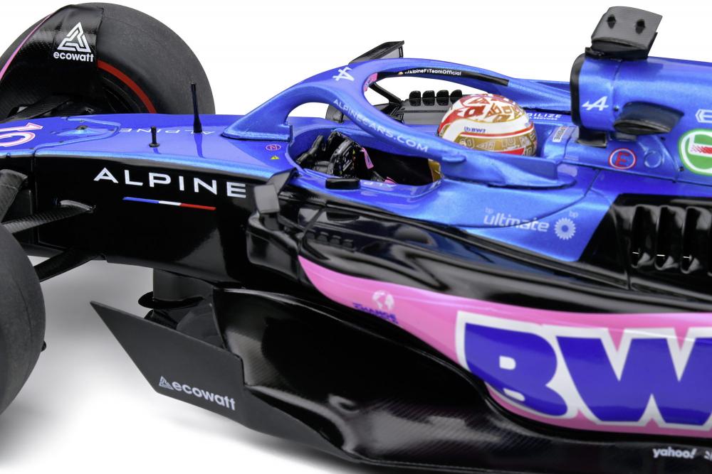 Solido Modellauto Maßstab 1:18 Alpine Formel 1 A523 Gazly #10 Dutch GP 2023 S1811002