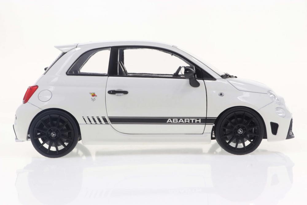 Solido Modellauto Maßstab 1:18 Fiat F595 Abarth 2022 weiß S1811301