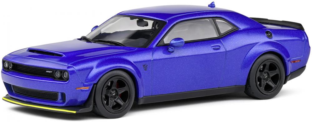 Solido Modellauto Maßstab 1:43 Dodge Challenger SRT Demon blau 2018 S4310305