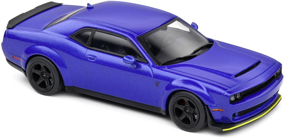 Solido Modellauto Maßstab 1:43 Dodge Challenger SRT Demon blau 2018 S4310305