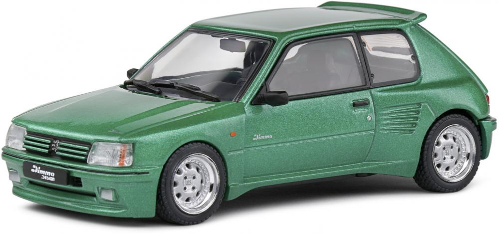 Solido Modellauto Maßstab 1:43 Peugeot 205 Dimma 1992 grün S4310807