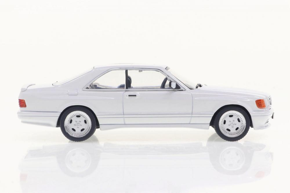 Solido Modellauto Maßstab 1:43 Mercedes SEC 560 AMG Widebody 1990 weiß S4310904