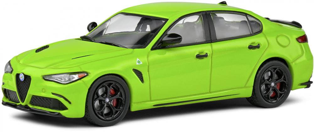 Solido Modellauto Maßstab 1:43 Alfa Romeo Giulia Quadrifoglio grün 2020 S4313106