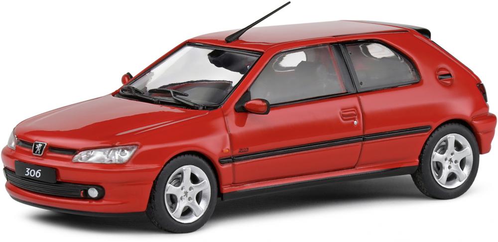 Solido Modellauto Maßstab 1:43 Peugeot 306 GTI S16 rot 2002 S4311403