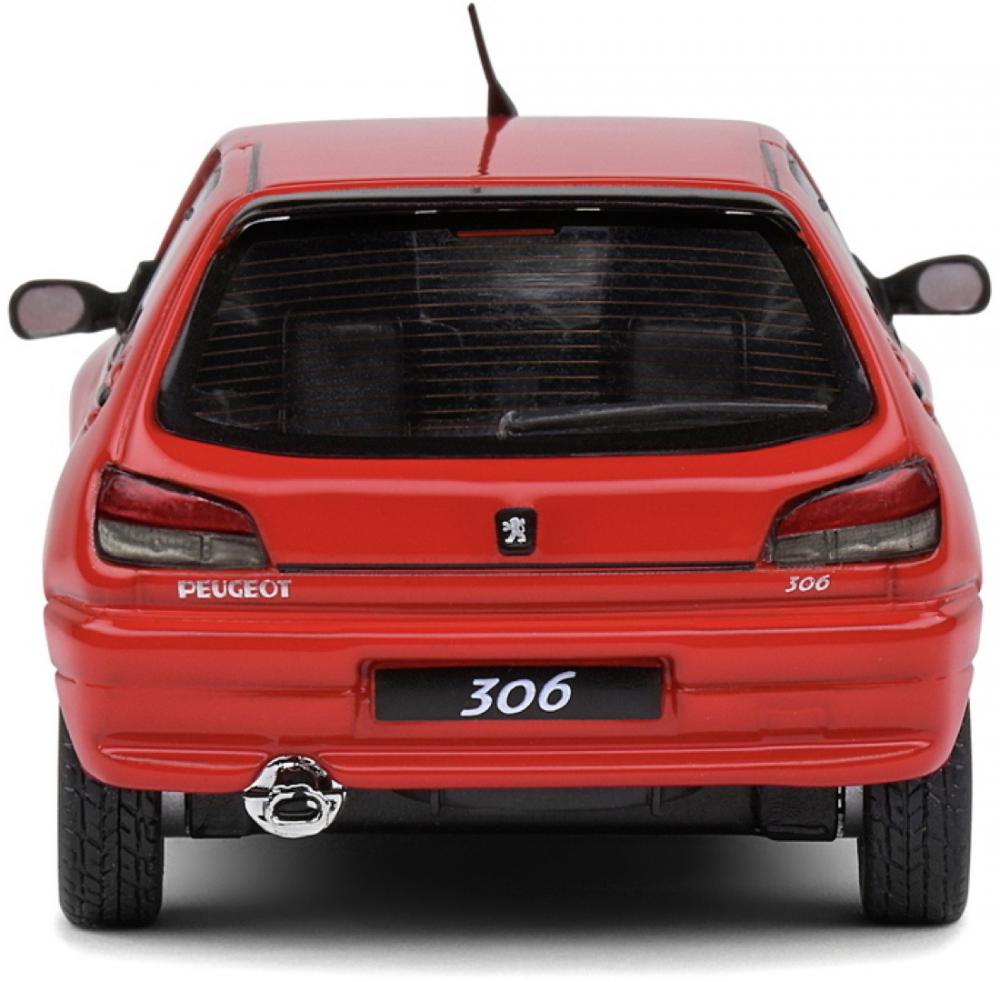 Solido Modellauto Maßstab 1:43 Peugeot 306 GTI S16 rot 2002 S4311403