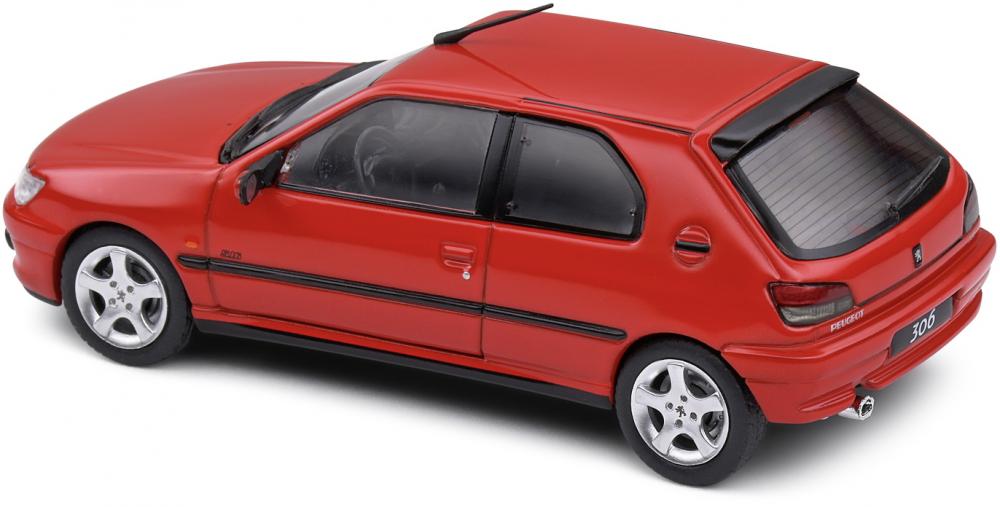 Solido Modellauto Maßstab 1:43 Peugeot 306 GTI S16 rot 2002 S4311403