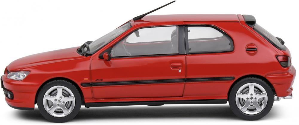 Solido Modellauto Maßstab 1:43 Peugeot 306 GTI S16 rot 2002 S4311403