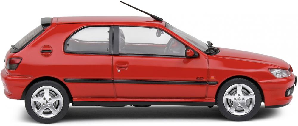 Solido Modellauto Maßstab 1:43 Peugeot 306 GTI S16 rot 2002 S4311403