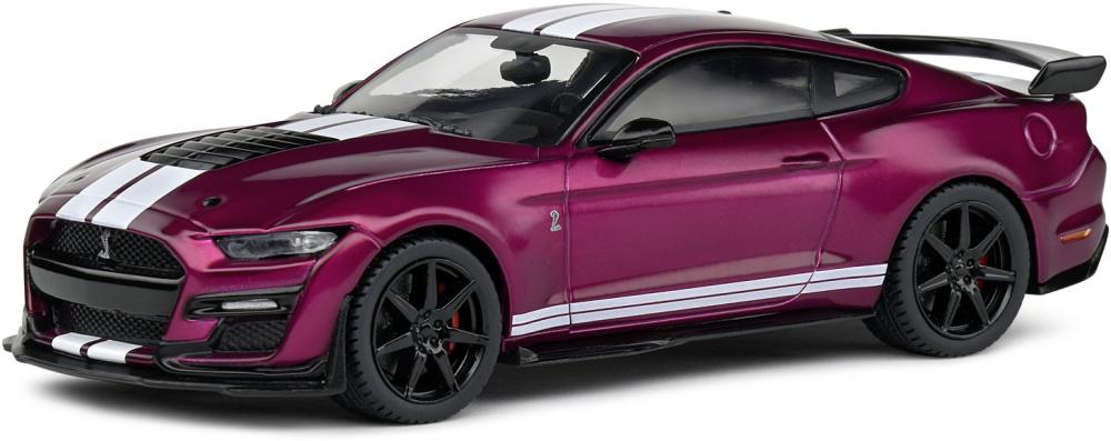 Solido Modellauto Maßstab 1:43 Ford Shelby Mustang GT500 lila 2020 S4311510