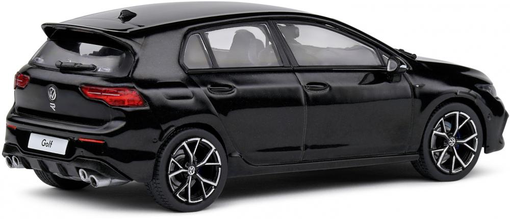 Solido Modellauto Maßstab 1:43 VW Volkswagen Golf VIII R schwarz 2022 S4311803