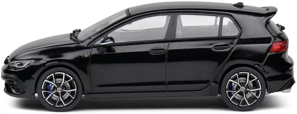 Solido Modellauto Maßstab 1:43 VW Volkswagen Golf VIII R schwarz 2022 S4311803