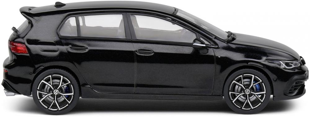 Solido Modellauto Maßstab 1:43 VW Volkswagen Golf VIII R schwarz 2022 S4311803