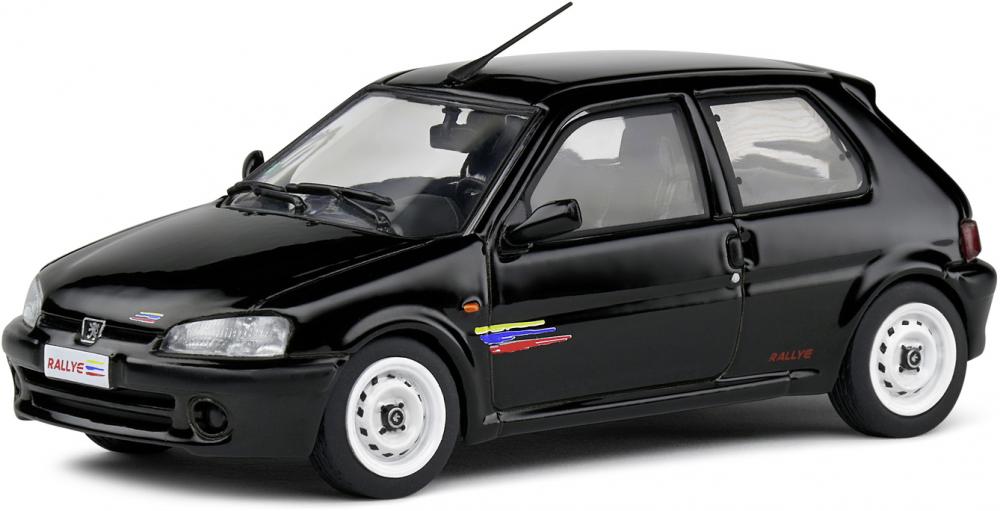 Solido Modellauto Maßstab 1:43 Peugeot 106 Rallye schwarz 2001 S4312103