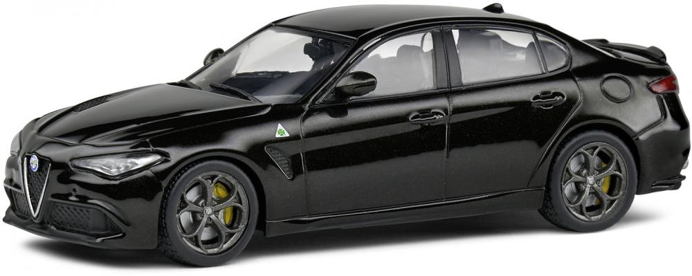 Solido Modellauto Maßstab 1:43 Alfa Romeo Giulia Quad schwarz 2019 S4313107