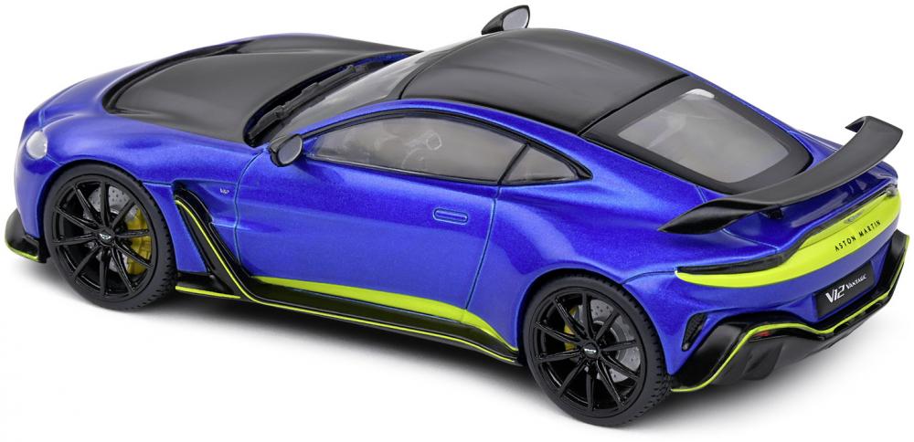 Solido Modellauto Maßstab 1:43 Aston Martin Vantage V12 blau 2023 S4314103