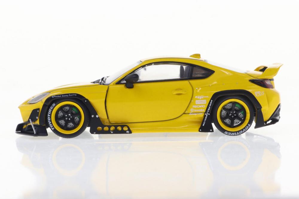 Solido Modellauto Maßstab 1:43 Toyota GR86 Rocket Bunny gelb S4315101