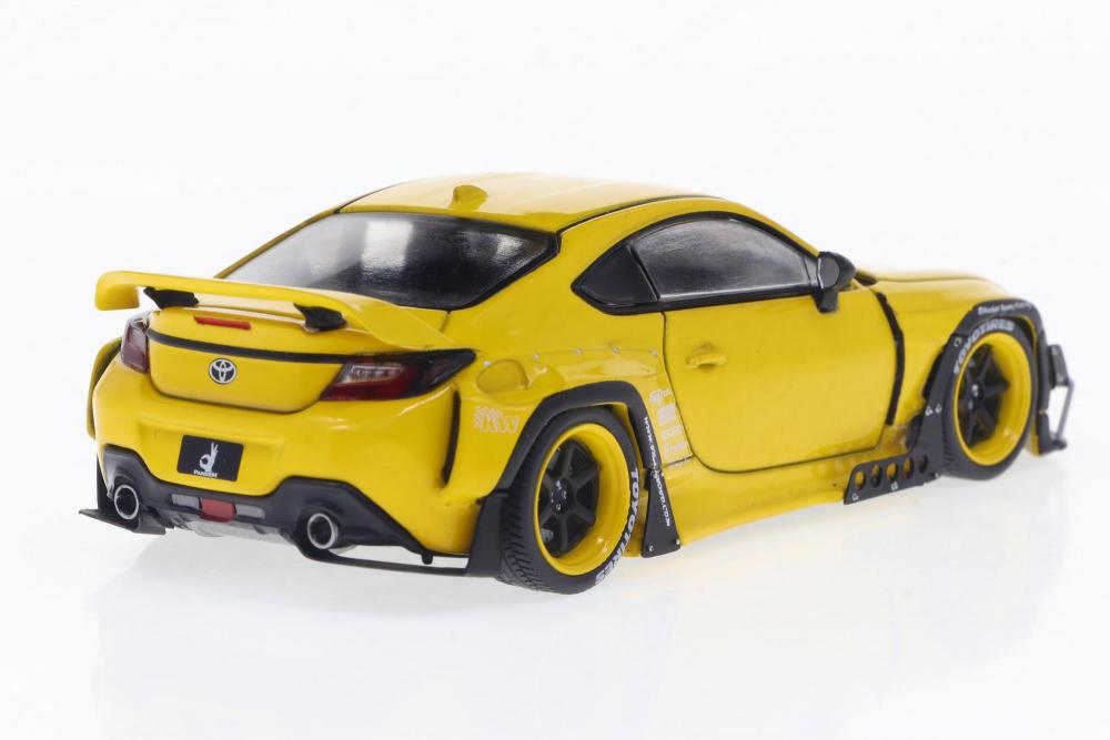 Solido Modellauto Maßstab 1:43 Toyota GR86 Rocket Bunny gelb S4315101