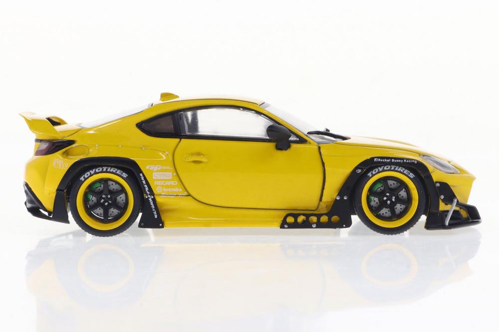 Solido Modellauto Maßstab 1:43 Toyota GR86 Rocket Bunny gelb S4315101