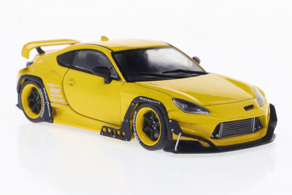 Solido Modellauto Maßstab 1:43 Toyota GR86 Rocket Bunny gelb S4315101