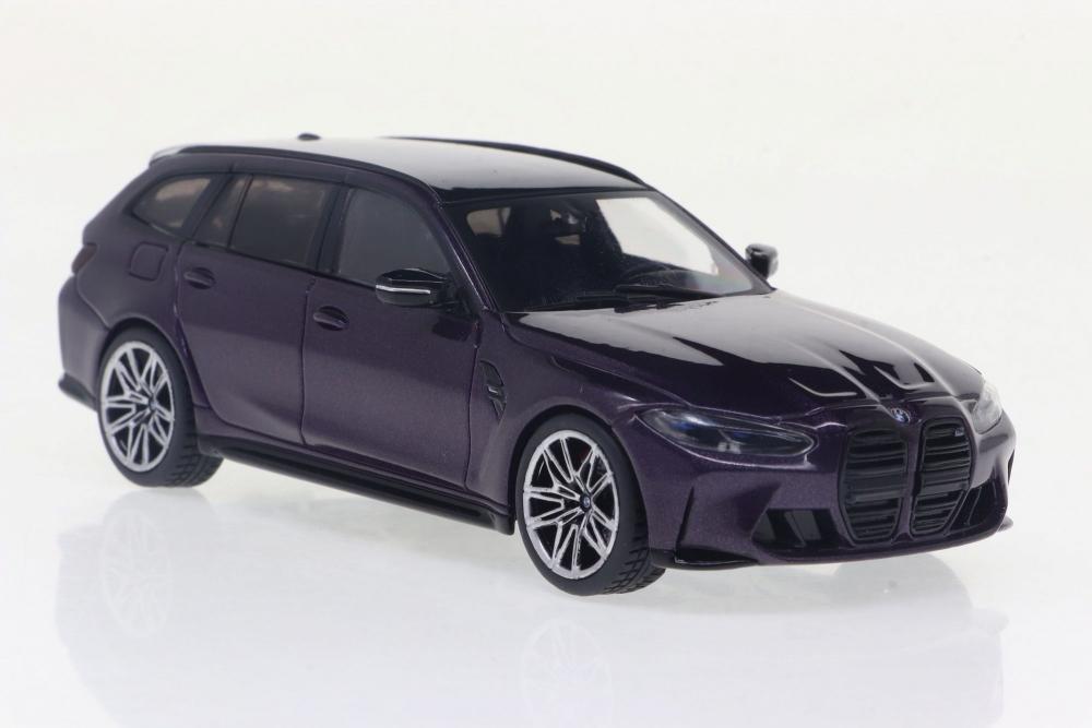 Solido Modellauto Maßstab 1:43 BMW G81 M3 Touring, 2023 lila S4315401