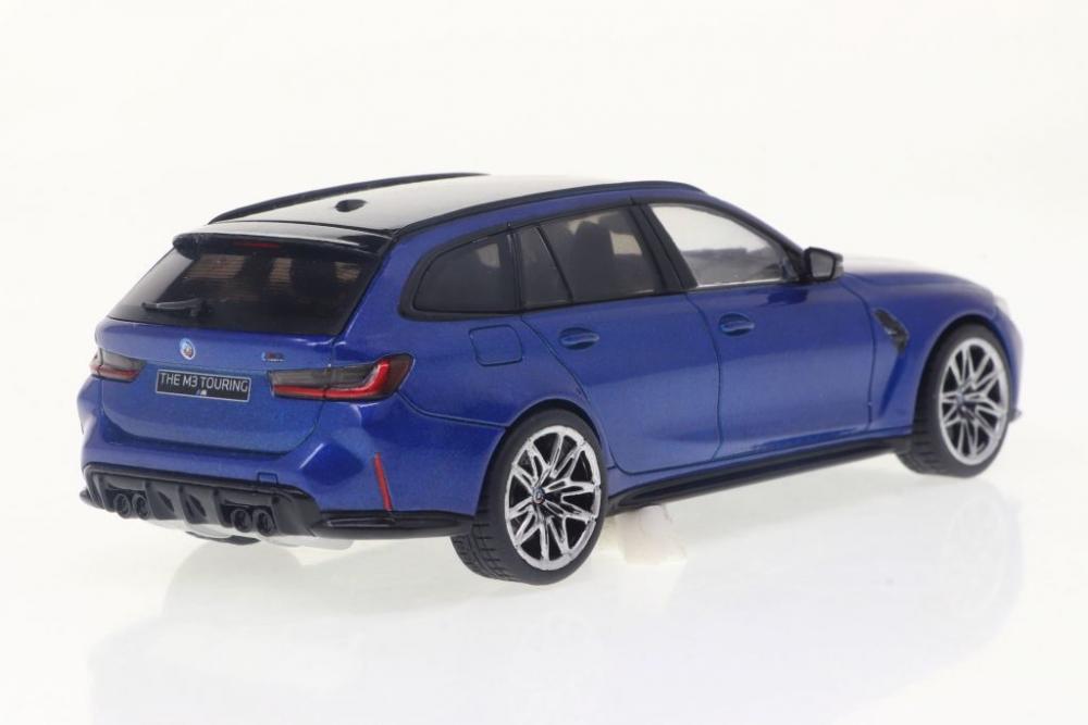 Solido Modellauto Maßstab 1:43 BMW G81 M3 Touring, 2023 blau S4315402