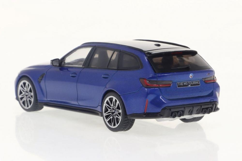 Solido Modellauto Maßstab 1:43 BMW G81 M3 Touring, 2023 blau S4315402