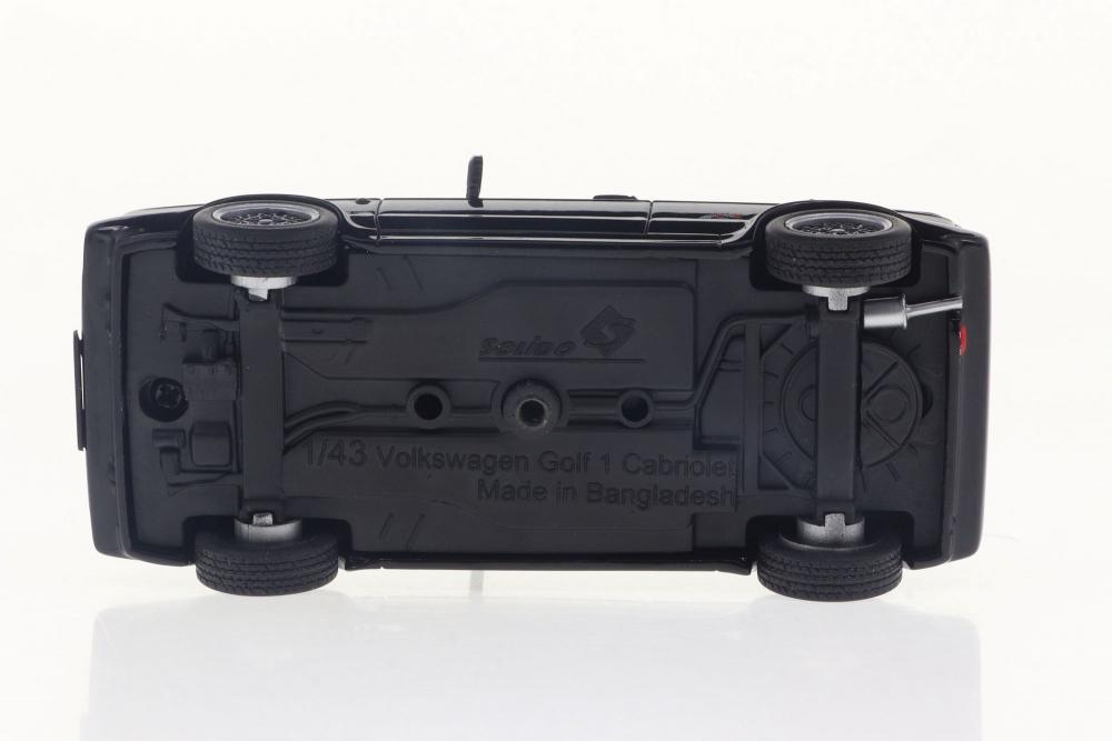 Solido Modellauto Maßstab 1:43 VW Volkswagen Golf MKI 1992 schwarz S4315802