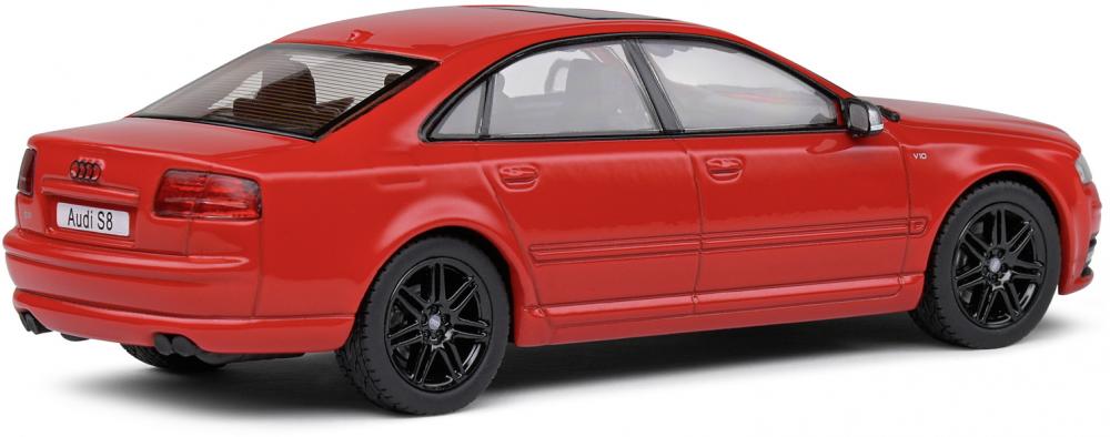 Solido Modellauto Maßstab 1:43 Audi S8 D3 rot 2010 S4313304