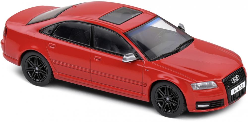 Solido Modellauto Maßstab 1:43 Audi S8 D3 rot 2010 S4313304